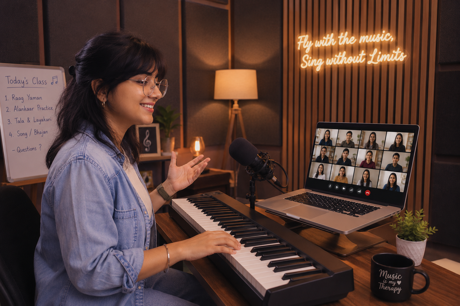 Online class studio